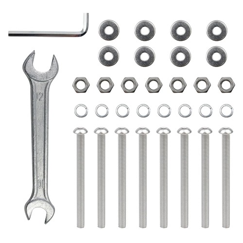 Bed frame bolts and - frame, kit